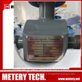 Medidor de flujo electromagnético acero inoxidable Metery Tech.China
